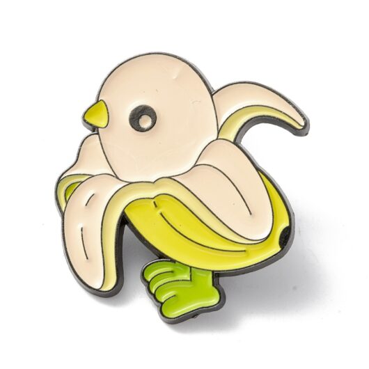 Banana Bird Pin