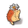 Hedgehog Daisy Pin